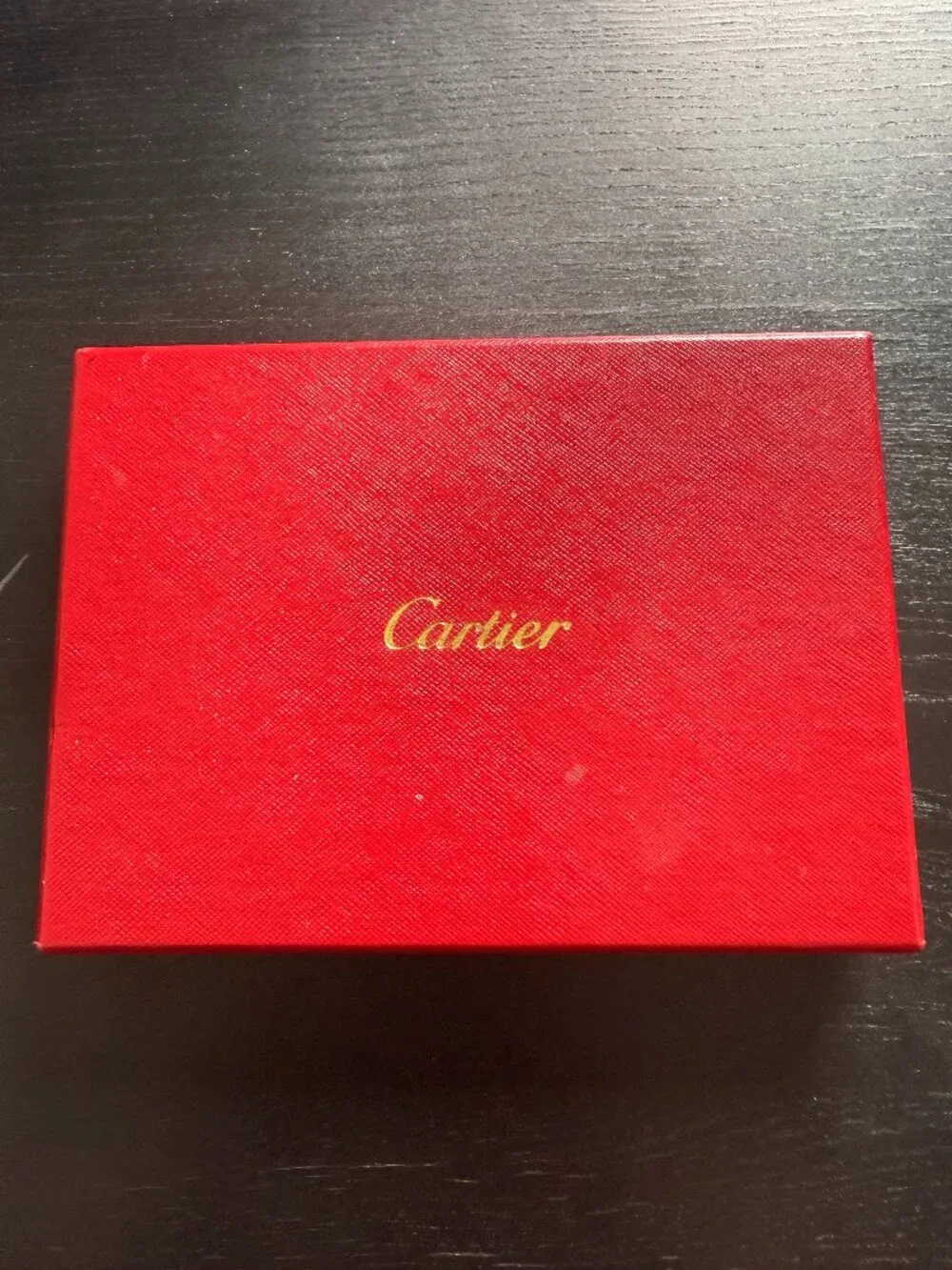 Authentic Empty Cartier Box 7.5x5.5x1